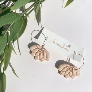 Clay made earrings